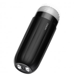 USA SVAKOM - SAM NEO Interactive Suction Vibration Masturbator Smart APP Model (Chargeable - Black)